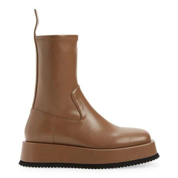 JEFFREY CAMPBELL Synth Platform Boot in Taupe Size US 8 - Picture 10 of 11